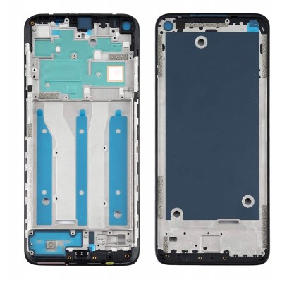Lcd Frame Middle Chassis For Motorola Moto G9 Plus Blue By - Maxbhi Com