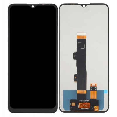Lcd With Touch Screen For Motorola Moto E7 Black By - Maxbhi Com