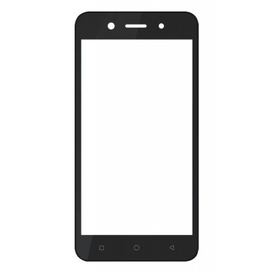 Replacement Front Glass For Itel A23 Pro Black By - Maxbhi Com