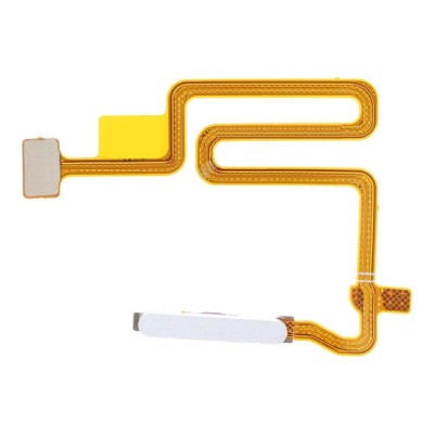 Fingerprint Sensor Flex Cable For Oppo A16 Silver By - Maxbhi Com