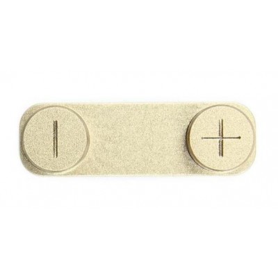Volume Side Button Outer For Apple Iphone 5s Gold By - Maxbhi Com