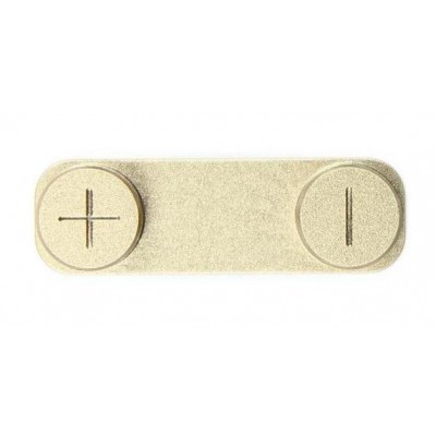 Volume Side Button Outer For Apple Iphone 5s Gold By - Maxbhi Com