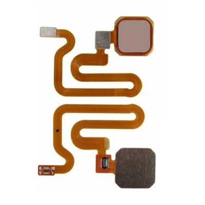 Fingerprint Sensor Flex Cable For Vivo Y79 Rose Gold By - Maxbhi Com