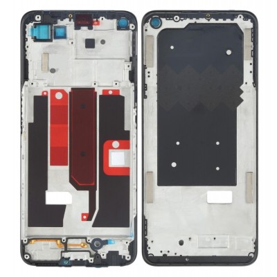 Lcd Frame Middle Chassis For Oppo A54 5g Black By - Maxbhi Com