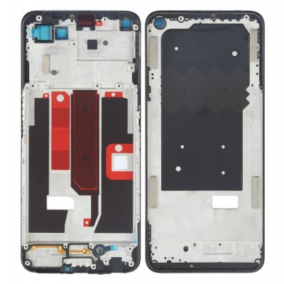 Lcd Frame Middle Chassis For Oppo A54 5g Purple By - Maxbhi Com