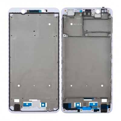 Lcd Frame Middle Chassis For Vivo Y79 White By - Maxbhi Com