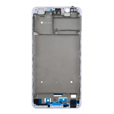 Lcd Frame Middle Chassis For Vivo Y79 White By - Maxbhi Com