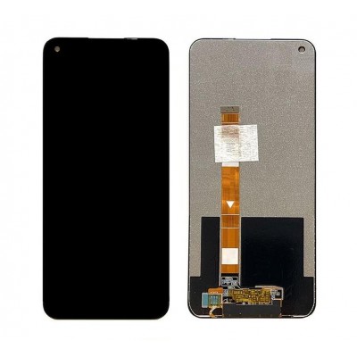 Lcd With Touch Screen For Oppo A54 5g Black By - Maxbhi Com
