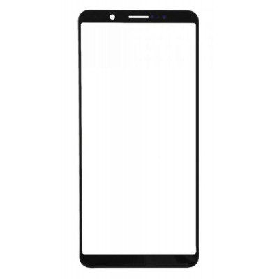 Replacement Front Glass For Vivo Y79 Black By - Maxbhi Com