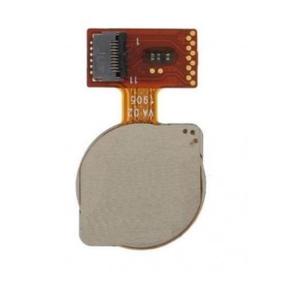 Fingerprint Sensor Flex Cable For Xiaomi Redmi Note 7 Blue By - Maxbhi Com