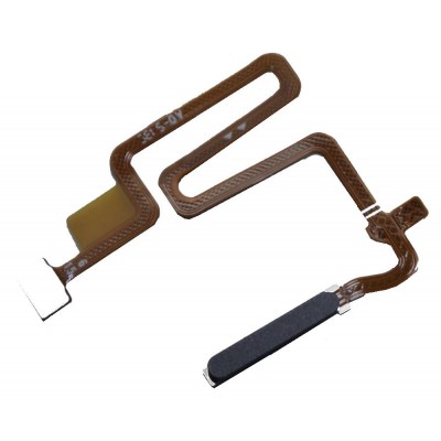 Fingerprint Sensor Flex Cable For Realme 8i Black By - Maxbhi Com