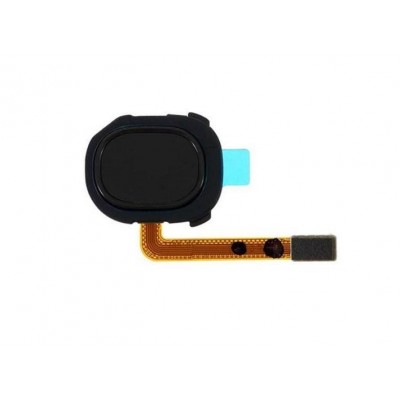 Fingerprint Sensor Flex Cable For Samsung Galaxy A20e Black By - Maxbhi Com