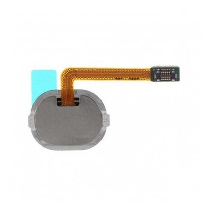 Fingerprint Sensor Flex Cable For Samsung Galaxy A20e Black By - Maxbhi Com