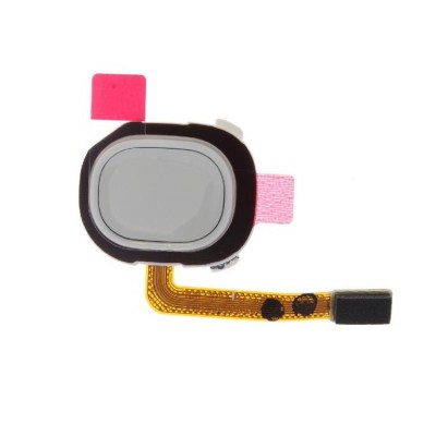 Fingerprint Sensor Flex Cable For Samsung Galaxy A20e White By - Maxbhi Com