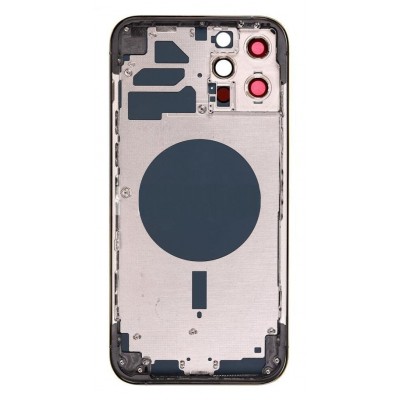 Full Body Housing For Apple Iphone 12 Pro Max Black - Maxbhi Com