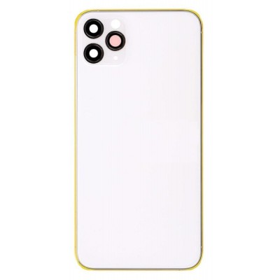 Full Body Housing For Apple Iphone 12 Pro Max Silver - Maxbhi Com