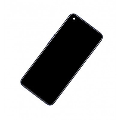 Lcd Frame Middle Chassis For Realme 8s 5g Black By - Maxbhi Com