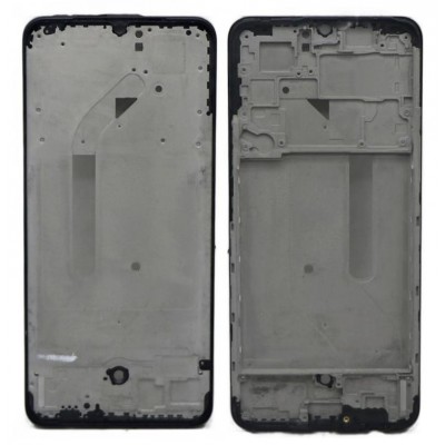 Lcd Frame Middle Chassis For Vivo Y73 2021 Black By - Maxbhi Com