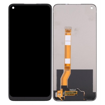 Lcd With Touch Screen For Realme 8i Black By - Maxbhi Com