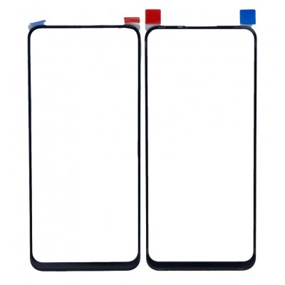 Replacement Front Glass For Realme 8i White By - Maxbhi Com