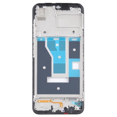 Lcd Frame Middle Chassis For Realme C20 Black By - Maxbhi Com