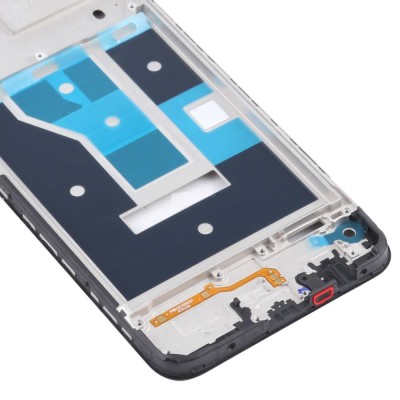 Lcd Frame Middle Chassis For Realme C20 Black By - Maxbhi Com