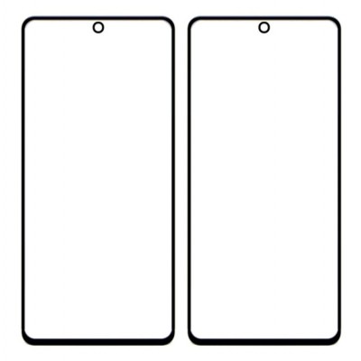 Replacement Front Glass For Vivo Iqoo 7 Legend Black By - Maxbhi Com