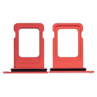 SIM Card Holder Tray for Apple iPhone 13 - Red