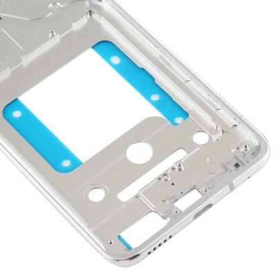 Lcd Frame Middle Chassis For Lg V30 Silver By - Maxbhi Com