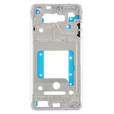 Lcd Frame Middle Chassis For Lg V30 White By - Maxbhi Com