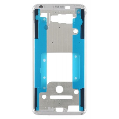 Lcd Frame Middle Chassis For Lg V30 White By - Maxbhi Com