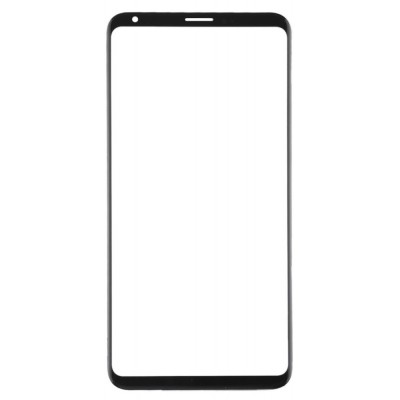 Replacement Front Glass For Lg V30 Black By - Maxbhi Com