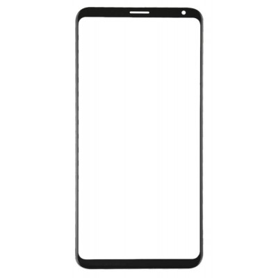 Replacement Front Glass For Lg V30 Black By - Maxbhi Com