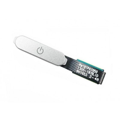 Fingerprint Sensor Flex Cable For Sony Xperia Xz Premium White By - Maxbhi Com