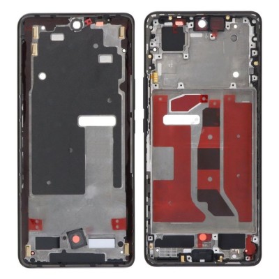 Lcd Frame Middle Chassis For Honor 50 Black By - Maxbhi Com