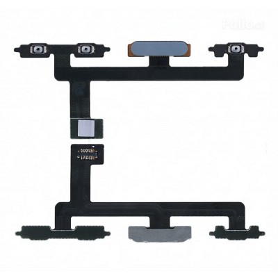 Fingerprint Sensor Flex Cable For Sony Xperia 10 White By - Maxbhi Com