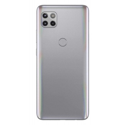 Full Body Housing For Motorola One 5g Ace Silver - Maxbhi Com