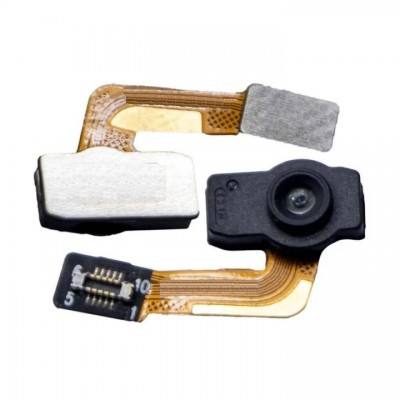 Fingerprint Sensor Flex Cable For Oppo Reno 3 Black By - Maxbhi Com