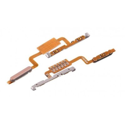 Fingerprint Sensor Flex Cable For Samsung Galaxy Tab S5e Black By - Maxbhi Com