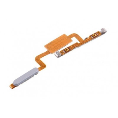 Fingerprint Sensor Flex Cable For Samsung Galaxy Tab S5e White By - Maxbhi Com