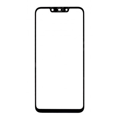 Replacement Front Glass For Huawei Mate 20 Lite Black By - Maxbhi Com