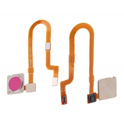 Fingerprint Sensor Flex Cable For Xiaomi Mi 8 Lite Gold By - Maxbhi Com