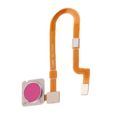 Fingerprint Sensor Flex Cable For Xiaomi Mi 8 Lite Pink By - Maxbhi Com