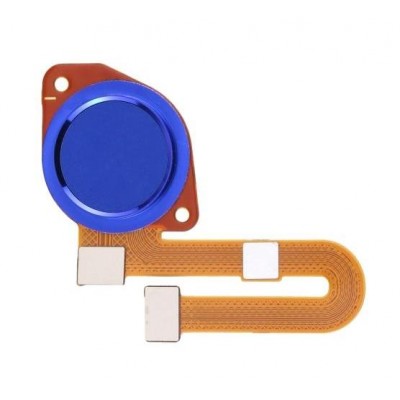 Fingerprint Sensor Flex Cable For Motorola Moto G9 Play Blue By - Maxbhi Com
