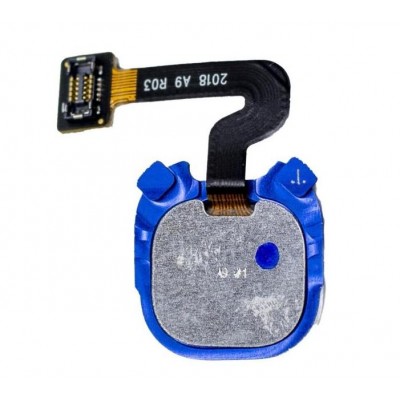 Fingerprint Sensor Flex Cable For Samsung Galaxy A9 2018 Blue By - Maxbhi Com