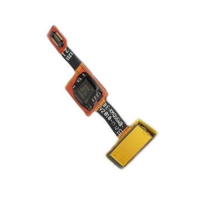 Fingerprint Sensor Flex Cable For Xiaomi Mi 6 Black By - Maxbhi Com