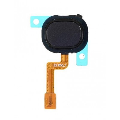 Fingerprint Sensor Flex Cable For Samsung Galaxy M21s Black By - Maxbhi Com