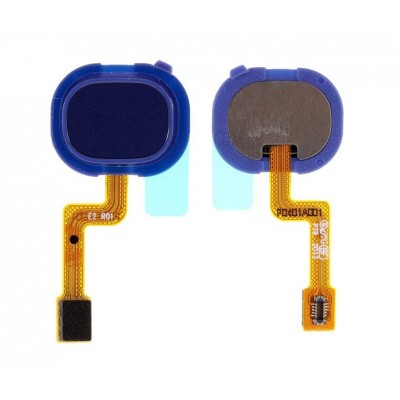 Fingerprint Sensor Flex Cable For Samsung Galaxy M21s Blue By - Maxbhi Com