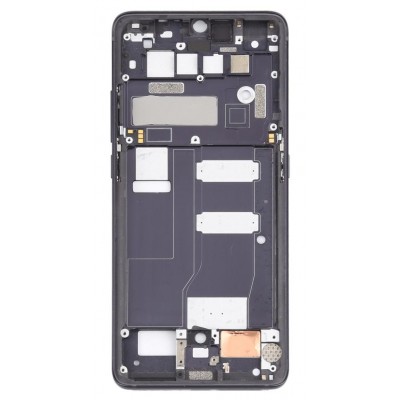 Lcd Frame Middle Chassis For Tcl 10 Pro Grey By - Maxbhi Com