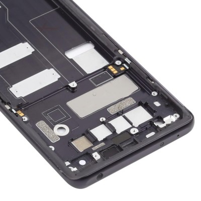 Lcd Frame Middle Chassis For Tcl 10 Pro White By - Maxbhi Com